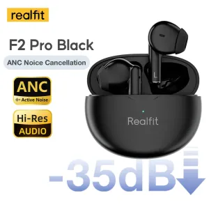 Realfit F2 Pro ANC -35dB Active Noice Cancellation
