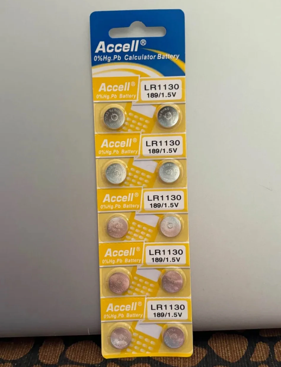 1.5V Accell LR1130 Battery (10 PCS)