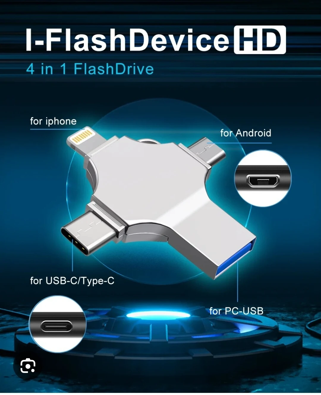 4in1  flash drive 128gb - image 2