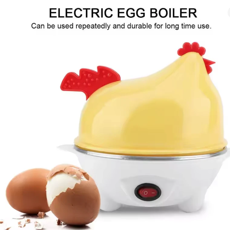 7 Eggs Electric Egg Boiler Chicken Shape Eggs - image 6