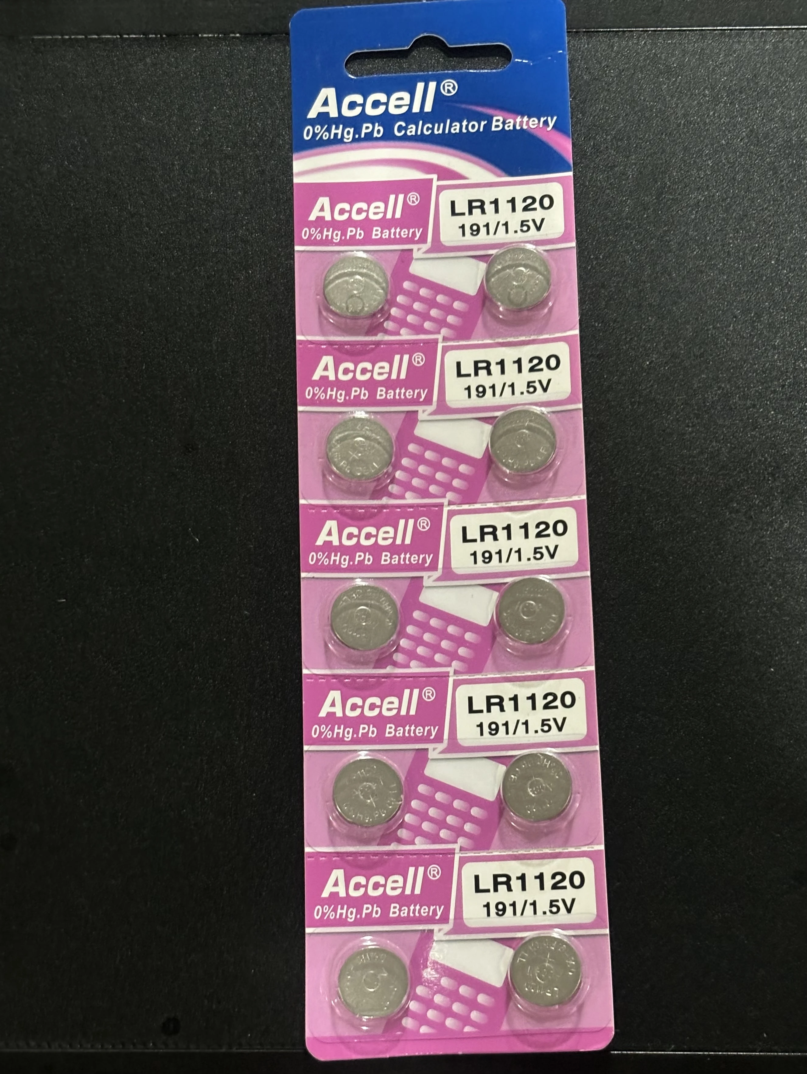 Accell LR1120 191/1.5V Battery (10PCS)