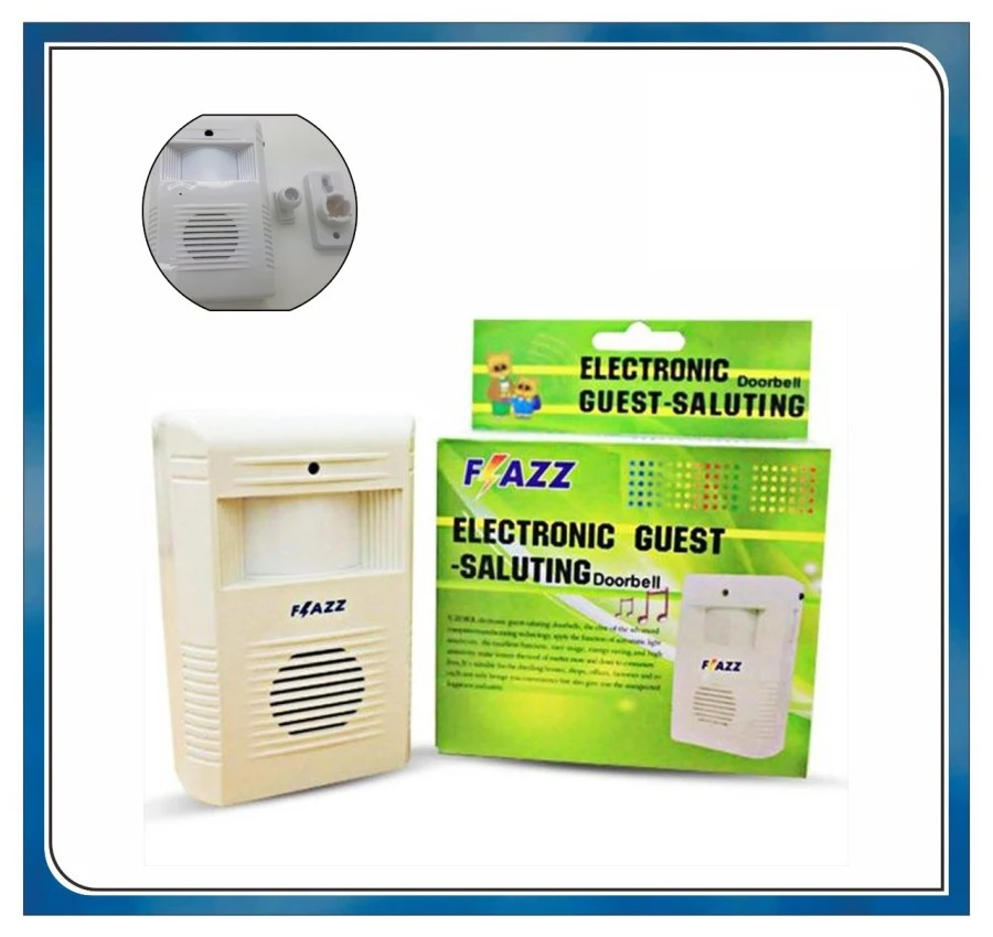 Alarm Bell Motion Sensor Doorbell for Home Office Shop - image 5