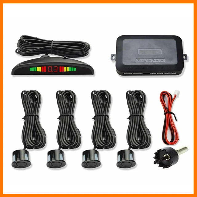Backup Car Parking Radars System with 4 Parking Sensors - image 4