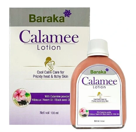 Baraka Calamee Lotion 100ml - Prickly Heat & Itchy Skin - image 3