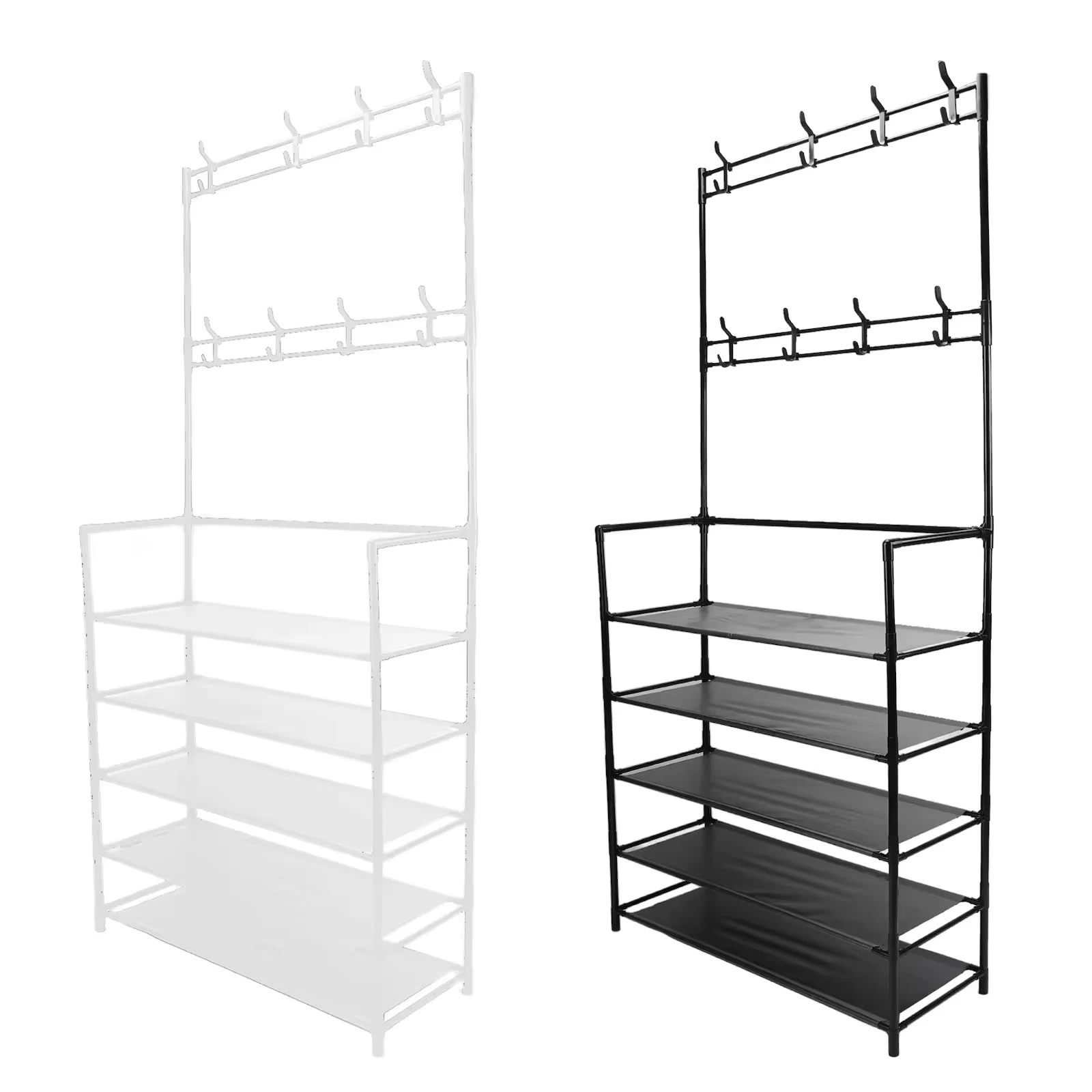 COLTHES RACK & SHOE RACK SIZE 80CM (FIVE LAYER) - image 5