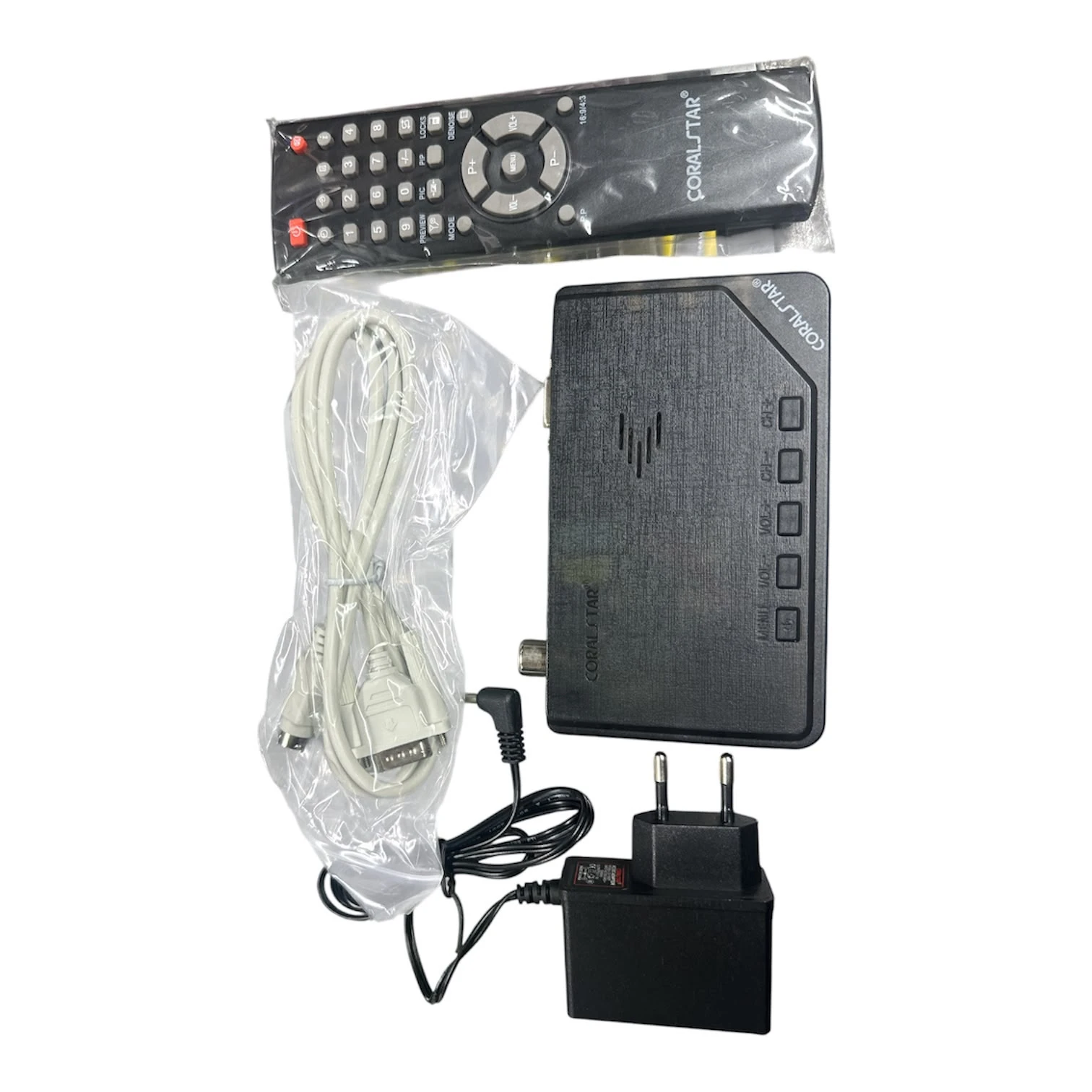 Coralstar 3860E External TV Tuner Box Combo Tv Box - image 2