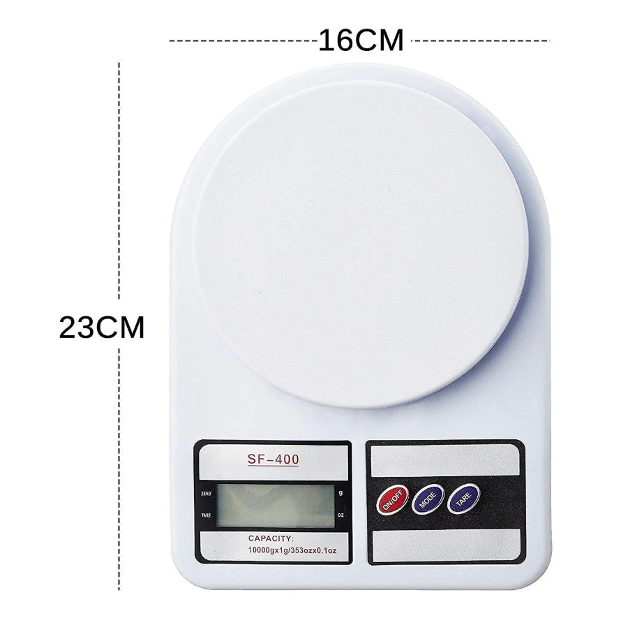 Electronic Digital Kitchen Scale – SF-400 - image 3