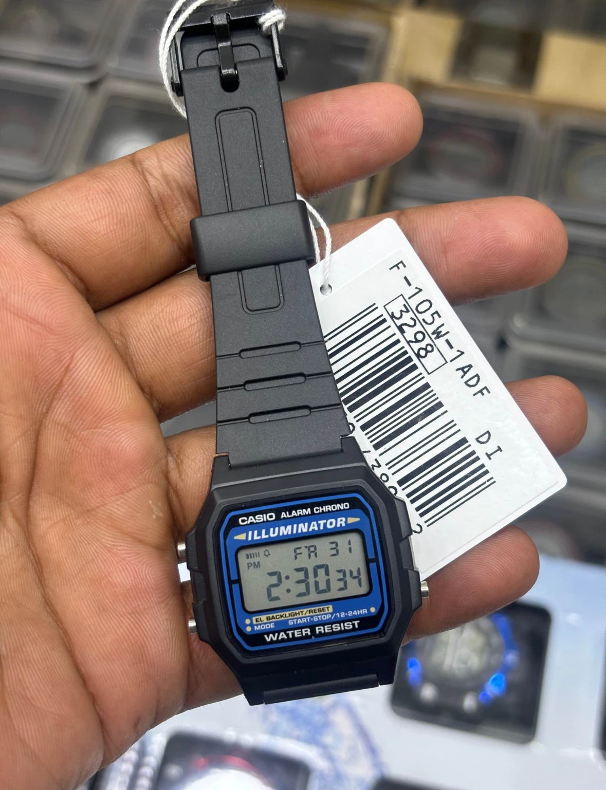 F-105W-1ADF Sports Digital Watch