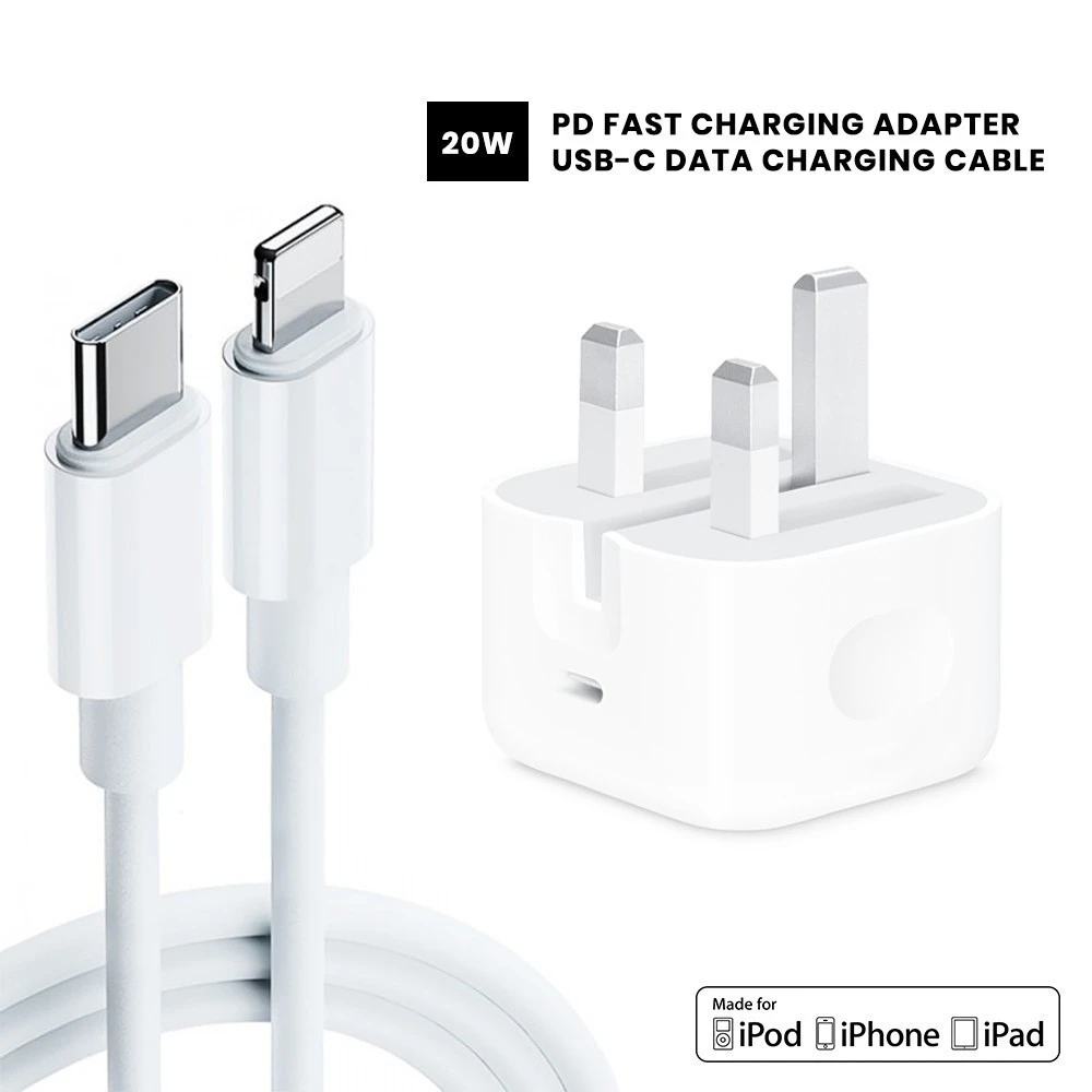 Fast Charger 20W With Lightning USB-C Cable - image 4