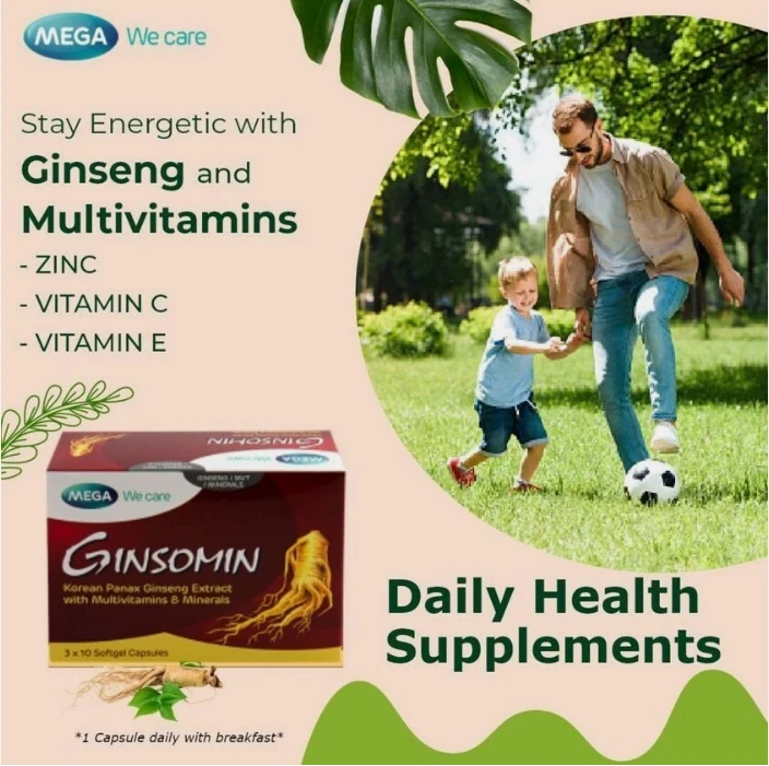 Ginsomin Korean Ginseng with Multivitamins&Minerals 1cap - image 9