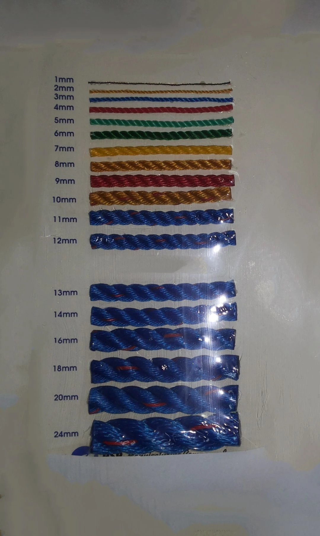 Heavy-Duty Multi-Colored Nylon Ropes Cord 100 Yards 4mm - image 4
