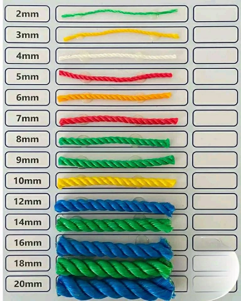 Heavy-Duty Multi-Colored Nylon Ropes Cord 100 Yards 4mm - image 6
