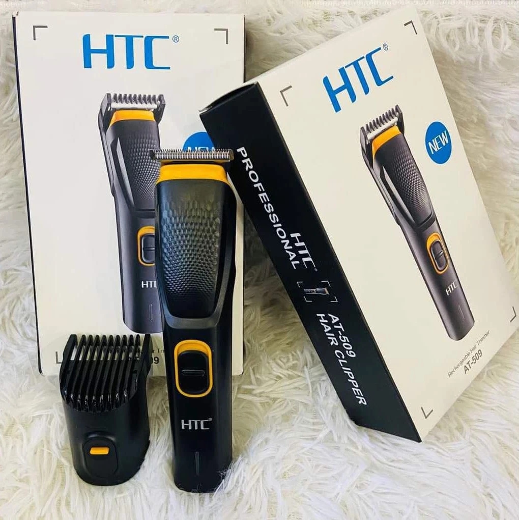 HTC AT-509 Mens Rechargeable Cordless Hair Beard Trimmer - image 3