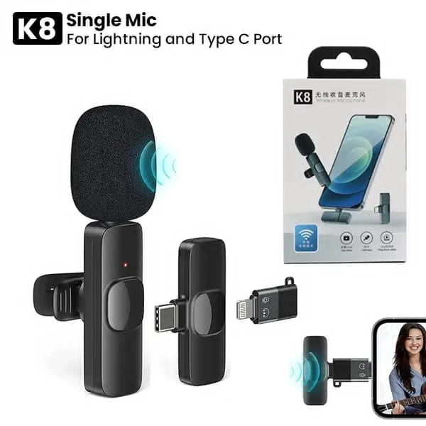 K8 single mic