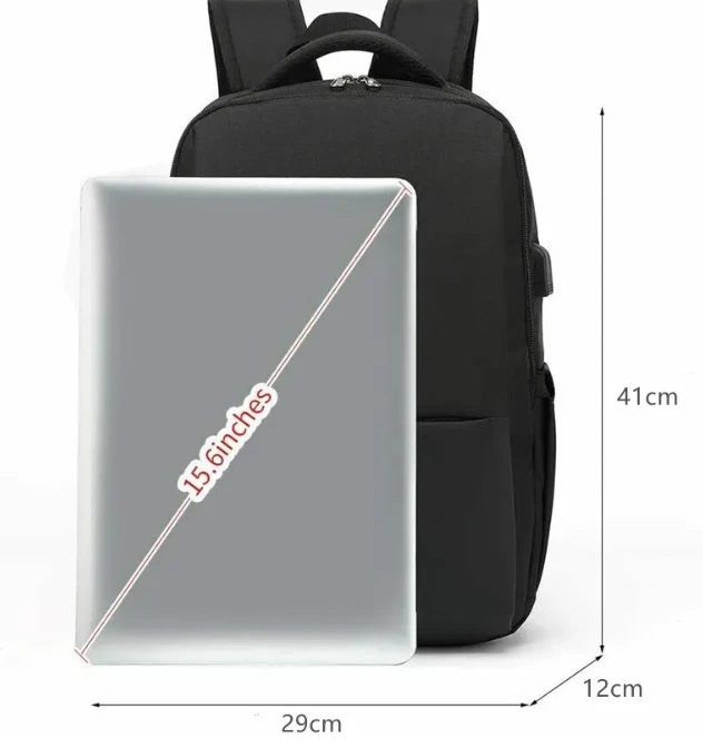 laptop backpack USB charging supported premium backpack - image 8