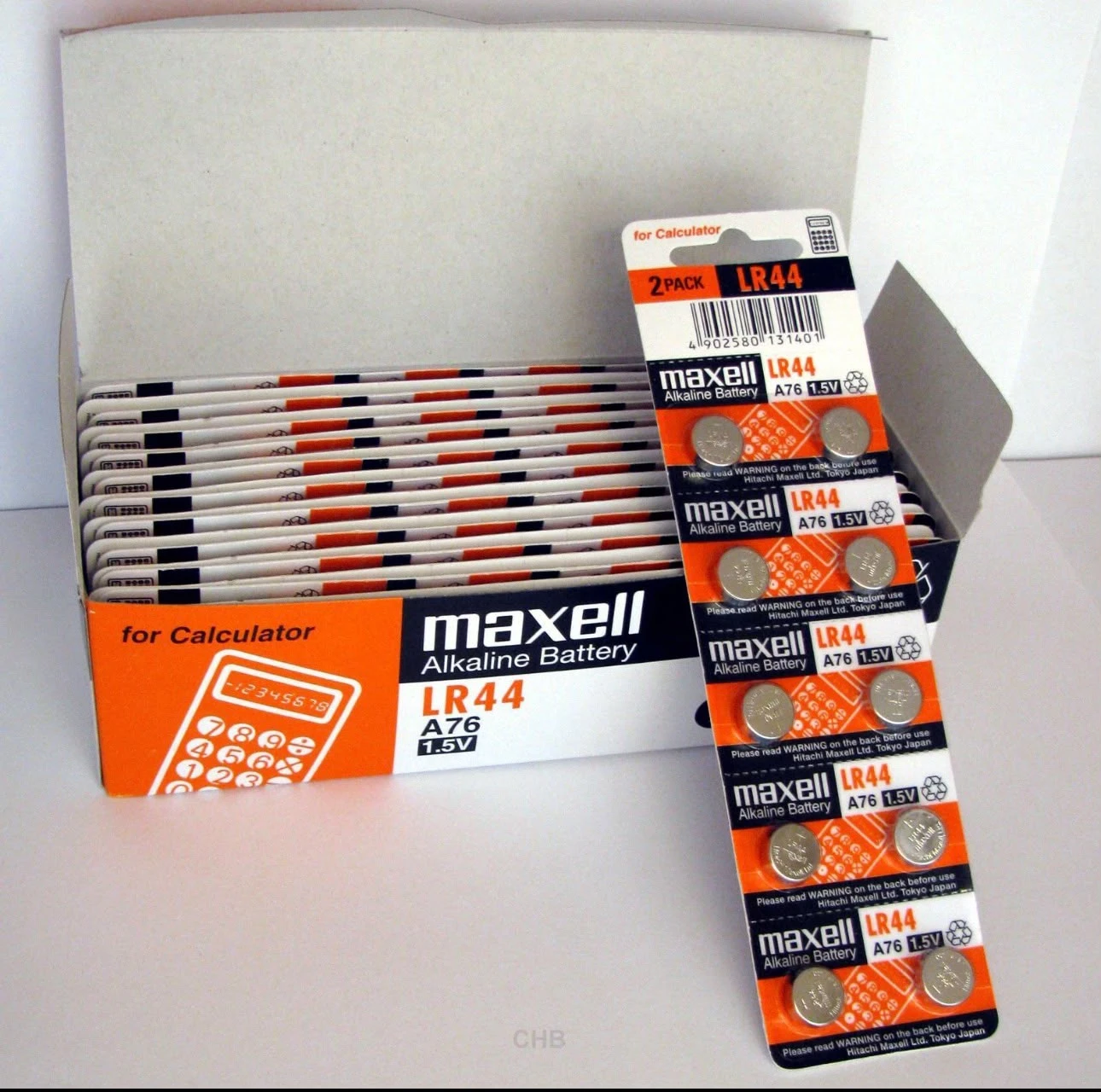 Maxell LR44 Lithium Battery 10pcs (1 CARD) - image 2