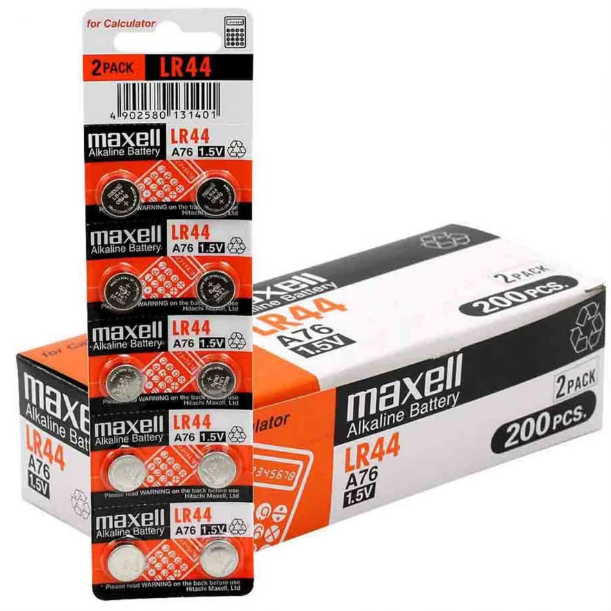 Maxell LR44 Lithium Battery 10pcs (1 CARD) - image 3