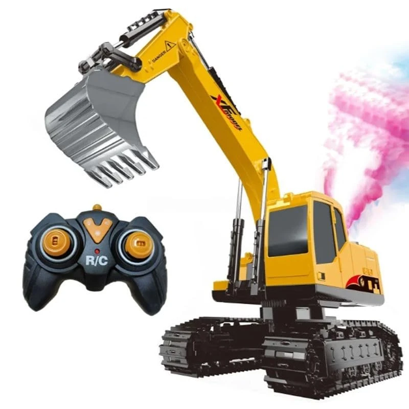 New 1/20 Remote Control Excavator 7 Channel RC Excavator - image 3