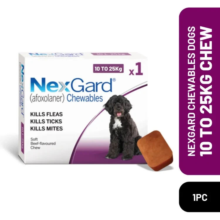 NEXGARD Chewable 68mg (1 Tb) for Large (10-25 Kg) Dogs - image 3