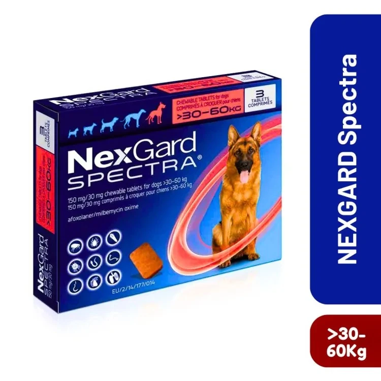 NEXGARD Spectra 150mg (1Tb) for Extra Large 30–60Kg Dogs - image 11