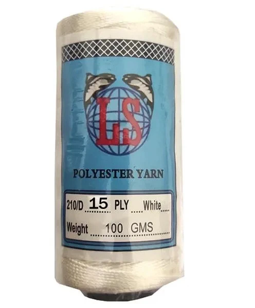 Nylon Twine Kite Thread Nool Pandu White Size 4-30 100g - image 9