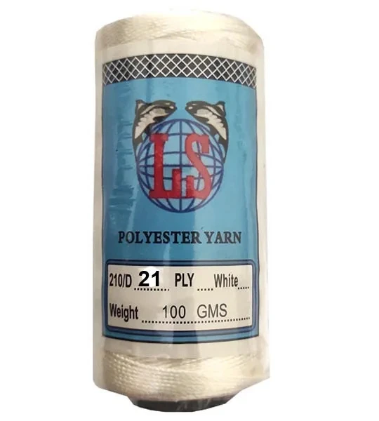 Nylon Twine Kite Thread Nool Pandu White Size 4-30 100g - image 8