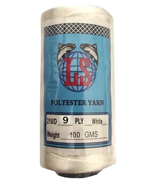 Nylon Twine Kite Thread Nool Pandu White Size 4-30 100g - image 6