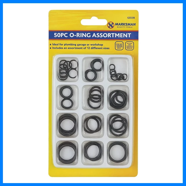 O Rings Rubber Seal Set 50pcs Plumbing Hydraulic - image 4