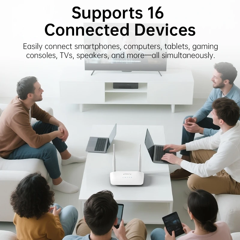 Plery R601 WIFI 6 4G LTE Router with Dual Antennas - image 4