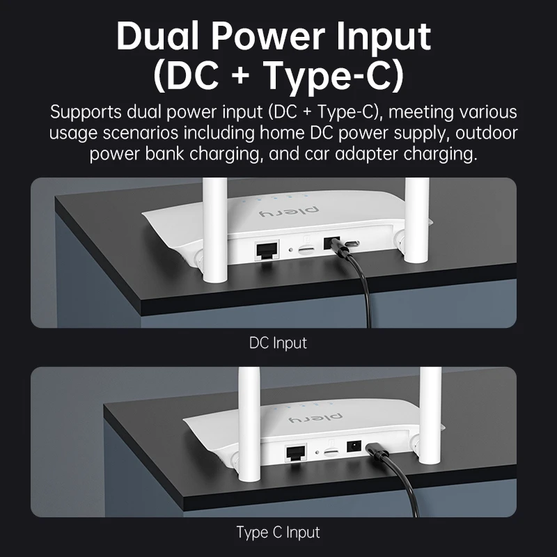 Plery R601 WIFI 6 4G LTE Router with Dual Antennas - image 5