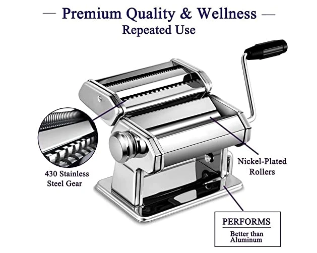 Stainless Steel Pasta Maker Machine - image 2