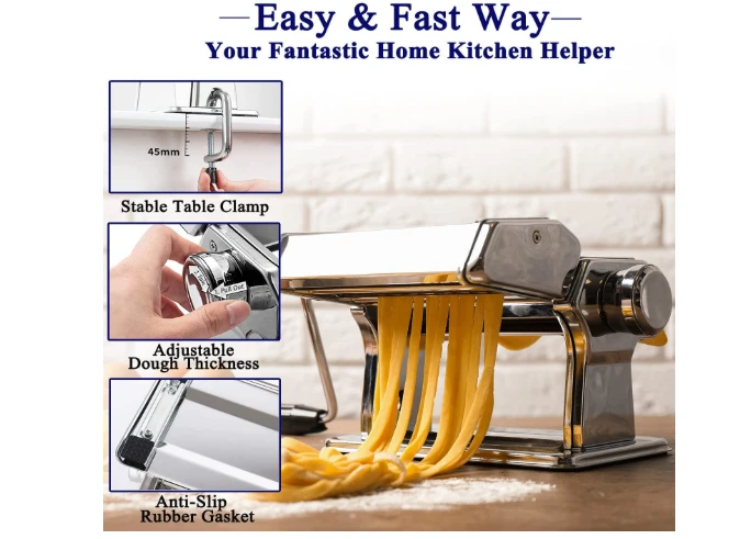 Stainless Steel Pasta Maker Machine - image 4