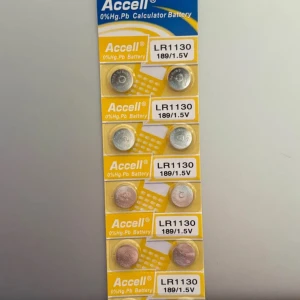 1.5V Accell LR1130 Battery (10 PCS)
