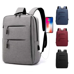 laptop backpack USB charging supported premium backpack