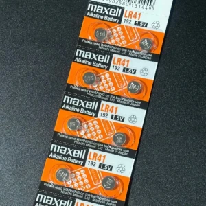 1.5V Maxell Alkaline LR41 Battery (10 PCS)