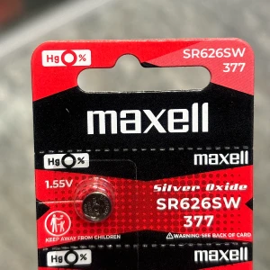 Maxell silver Oxide SR626SW 377 Battery