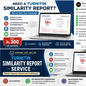 Turnitin Similarity Report Service (Per Report)