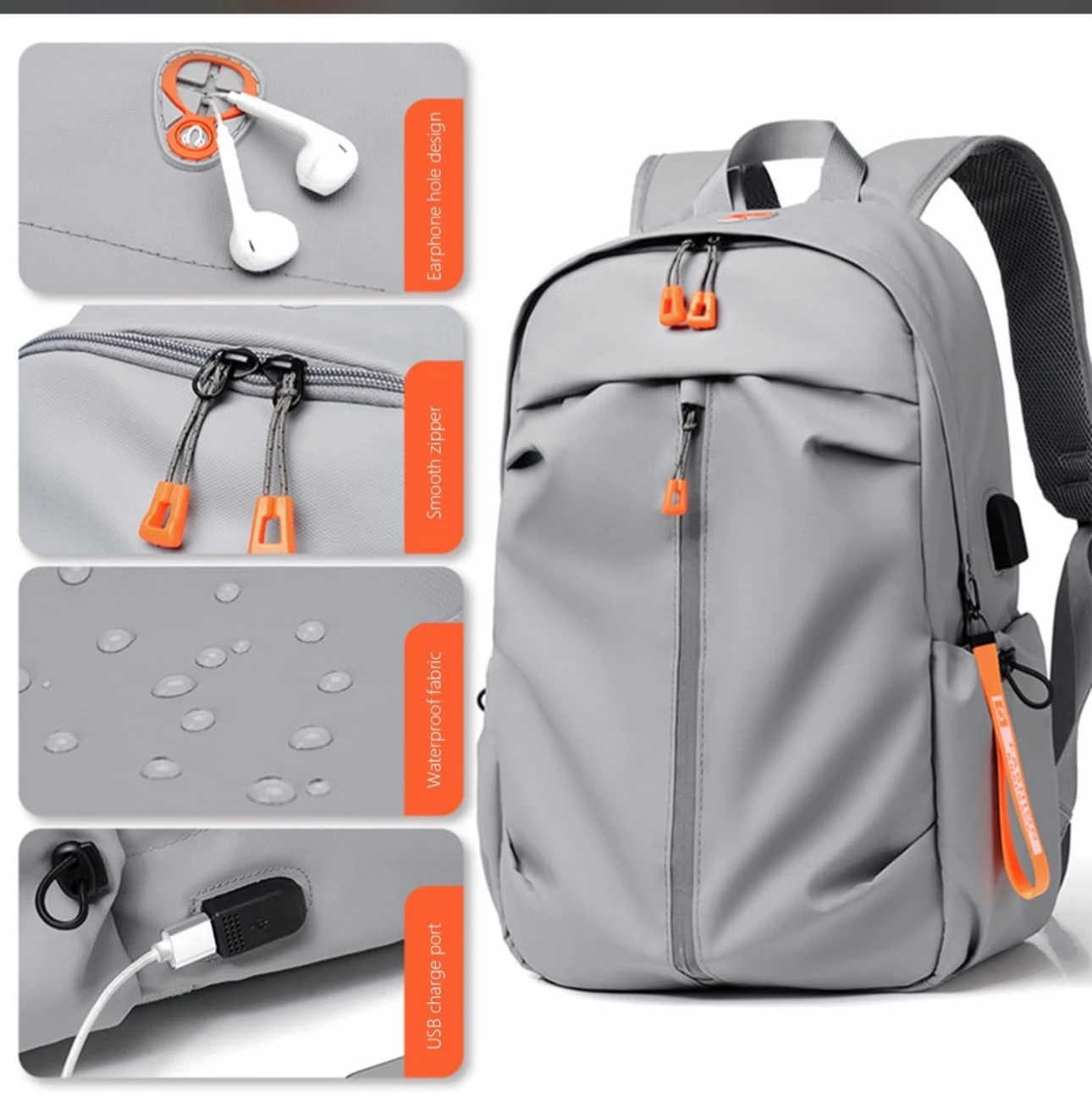waterproof Travel backpack School bag for men and women - image 6