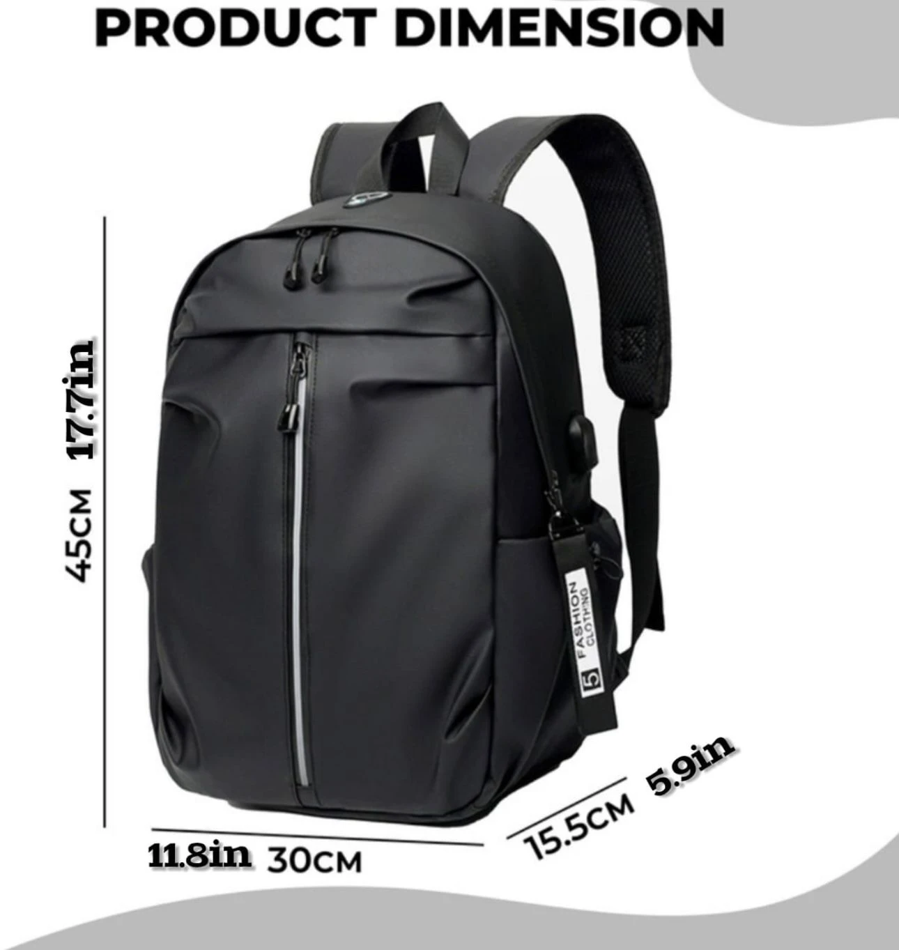 waterproof Travel backpack School bag for men and women - image 7