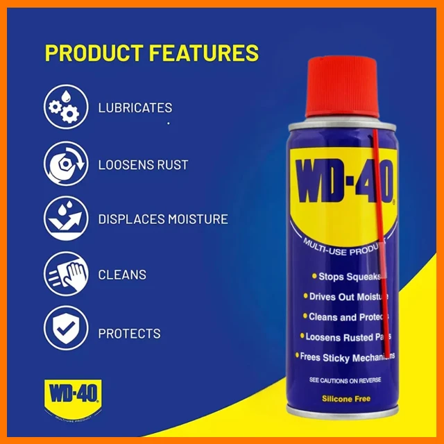 WD-40 Multi-Use Cleaning Lubricant Spray 469ml - image 3