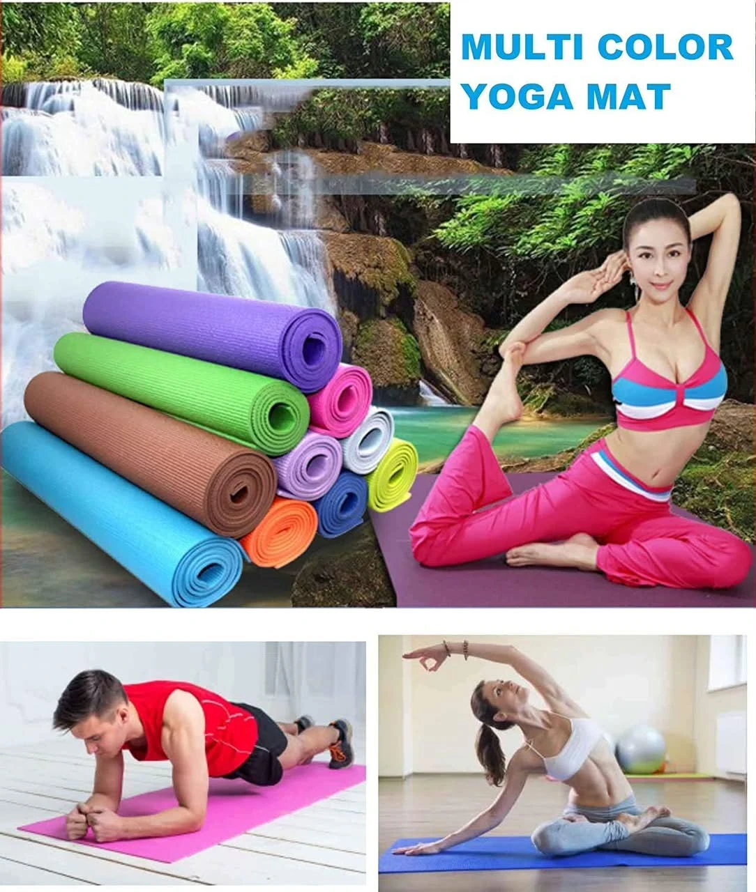 Yoga Mat With Bag Size 8MM - image 5