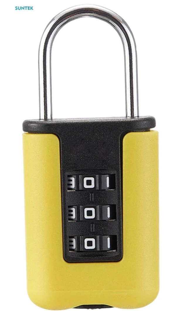 3 Digit Combination Lock, Customs Code Lock Stainless - image 2