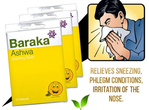 BARAKA Ashwa Soothing Relief 10 Capsules (Box) - image 4
