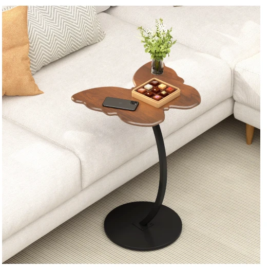 C Shaped End Table - Butterfly Side Table
