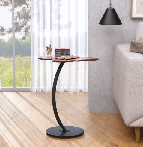 C Shaped End Table - Butterfly Side Table - image 3