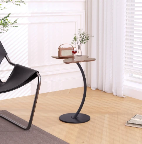 C Shaped End Table - Butterfly Side Table - image 5