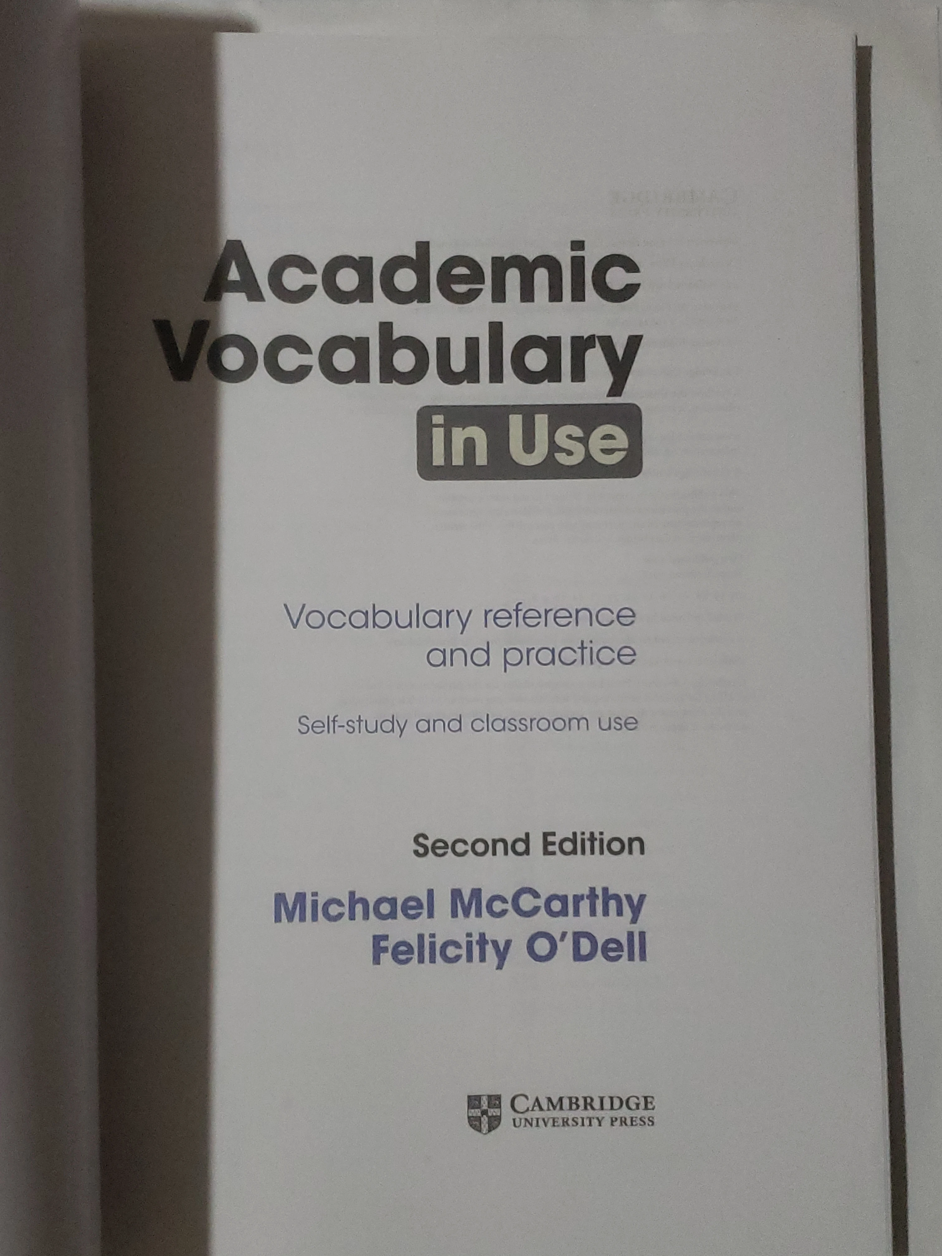 Cambridge Vocabulary in USE Book - image 3