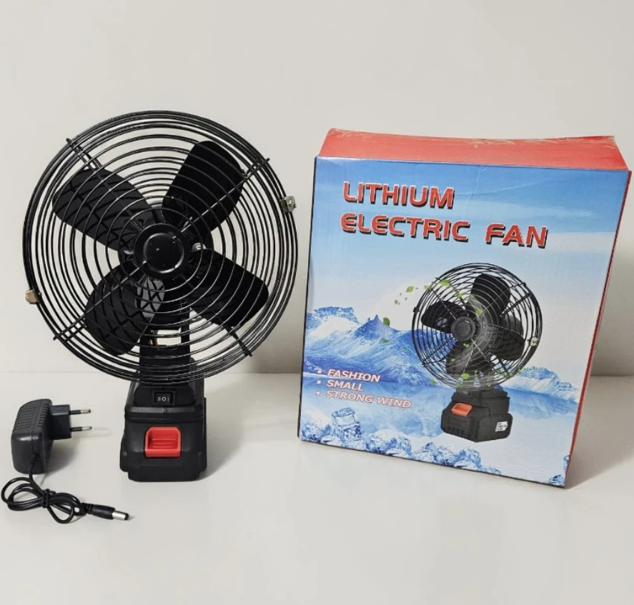 Capacity Persistent Battery Life Lithium Electric Fan - image 2
