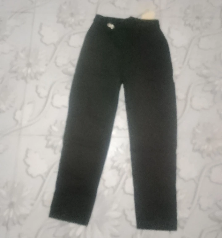 Cotton office cargo trouser for women