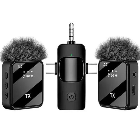 F11-2 Dual Wireless Clip Microphone - image 1